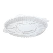 Упаковка для торта [дно] d261хh25[d228хh20] мм, бел., ПС, 100 шт/кор "Комус" 100 шт/упак РОССИЯ Т-225 ДШ (М)