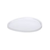 Крышка для контейнера под пресервы и мёд, кругл., d 112мм, прозрачная, ПП