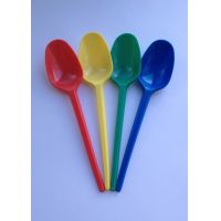 Ложка одноразовая 165 мм, зел., ПС, 100 шт/упак 2 000 шт/кор РОССИЯ