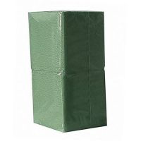 Салфетки 240х240 мм 1-сл., зел., бум., 400 шт/упак 15 упак/кор РОССИЯ