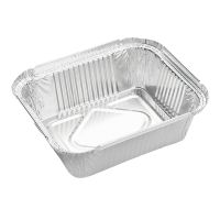 Форма алюминиевая 1-секц. 430 мл 144х119х40 мм, без крышки, алюм., 50 шт/упак 1 200 шт/кор РОССИЯ R28L