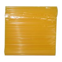 Трубочки для коктейлей 200 мм, d8 мм, желт., пласт. прямые в инд. упаковке, 100 шт/упак 50 упак/кор БЕЛАРУСЬ -