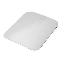 Подложка 130х200 мм, золото-серебро, картон, фольга, 400 штук в упаковке 4 упаковки в коробке РОССИЯ