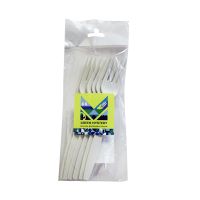 Вилка одноразовая 180 мм, бел., кукурузный крахмал, 6 шт/упак "GREEN MYSTERY" 480 шт/кор КИТАЙ