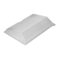 Крышка контейнера для суши 183x128х32мм, прозрачная