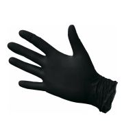 Перчатки нитриловые, р-р L, неопудрен., черн., 50 пар/упак 20 упак/кор КИТАЙ 1030507