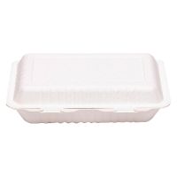 Ланч-бокс 1-секц. 252х166х64 мм, бел., целл., 25 шт/упак 125 шт/кор РОССИЯ