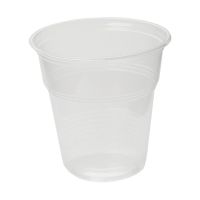 Стакан одноразовый 100 мл для холодных напитков, полупрозрачный, 6 шт/упак