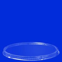 Крышка к контейнеру d132хh8 мм, прозр., ОПС, 1200 шт/кор "Комус" 1 200 шт/упак РОССИЯ СК-060К (Т)