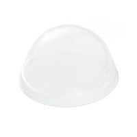 Крышка для стакана d95 мм куполообразная без отверстия, прозр., ПЭТ, 50 шт/упак "Upax-Unity" 1 000 шт/кор РОССИЯ
