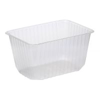 Контейнер прямоугольный, 186х132х89мм, 1500мл, полупрозрачный ПП