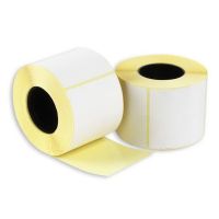 Весовая лента 58х60мм., ЭКО, белая термо бумага., 1 рулон в упаковке, 60 рулонов в коробке, непринтованная