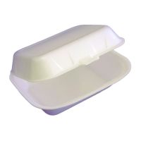 Ланч-бокс 1-секц. 190х150х80 мм, бел., ВПС, 100 шт/кор 100 шт/упак РОССИЯ LBS BOX бел.