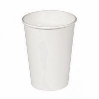 Стакан бумажный 250 мл 1 сл., d80 мм, бел., карт., 50 шт/упак 1 000 шт/кор РОССИЯ