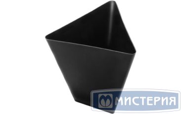 Форма для фуршетов, 70мл, 67х67мм, Triangle, чёрная