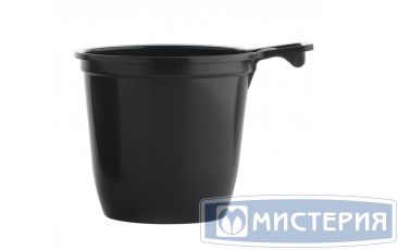 Чашка для холодного и горячего, 0.2л, коричневая, ПП