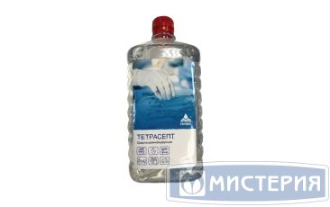 Антисептическое средство для рук "Тетрасепт", флакон, 1000 мл 12 шт/кор РОССИЯ