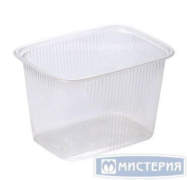Контейнер прямоугольный 108х82х69мм, 350 мл, полупрозрачный
