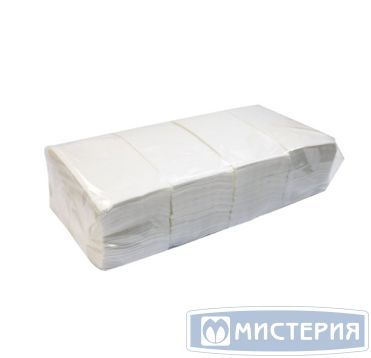 Салфетки 330х330 мм 2-сл., бел., бум., 200 шт/упак 10 упак/кор РОССИЯ 1/8
