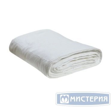 Полотно вафельное 400мм х 50м, 120 гр/м2, бел., 6 рул/кор РОССИЯ