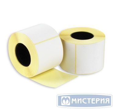 Весовая лента 58х60мм., ЭКО, белая термо бумага., 1 рулон в упаковке, 60 рулонов в коробке, непринтованная