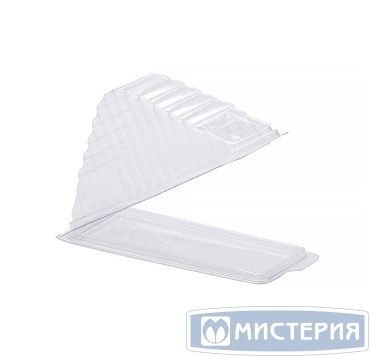 Упаковка для сэндвичей треуг. 187х80х82[170х70х76] мм, неразъем.крышка, прозр., ПЭТ, 80 шт/упак 480 шт/кор РОССИЯ СпК-1908