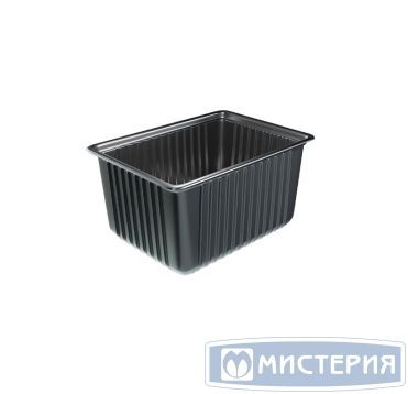 Контейнер 2000 мл 1-секц. 179х132х125 мм,серия 179, без крышки, черн., ПП, 50 шт/упак 500 шт/кор РОССИЯ А179-2000 черн.