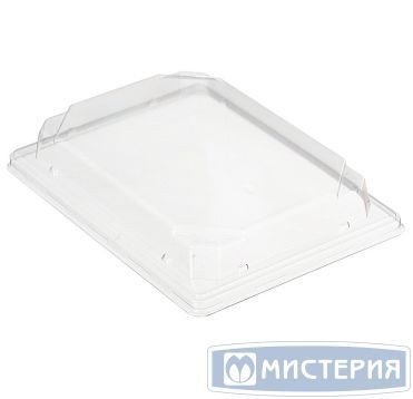 Крышка к контейнеру для суши 182х127х29 мм, прозр., ОПС, 420 шт/кор "Комус" 420 шт/упак РОССИЯ С-19 (Т) К