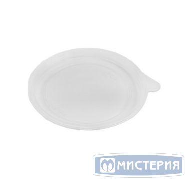 Крышка к контейнеру d131хh10 мм, прозр., ПЭТ, 50 шт/упак "ПолиЭр" 400 шт/кор РОССИЯ СпК-131-133 К