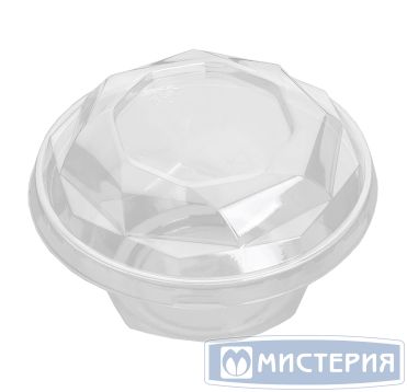 Контейнер 200 мл 1-секц. d110хh45 мм, без крышки, прозр., ОПС, 1000 шт/кор "Kado-Prim" 1 000 шт/упак РОССИЯ КД-117 Д проз.