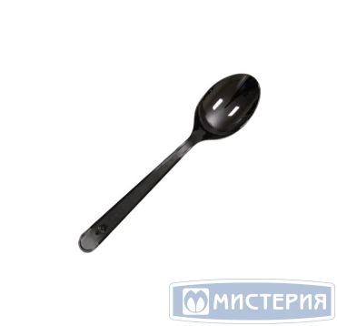 Ложка 180мм, чёрная, кристалл, 50 штук