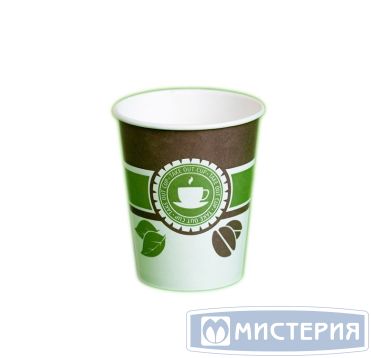 Стакан для холодного и горячего, 0.25л, чай/кофе, картон