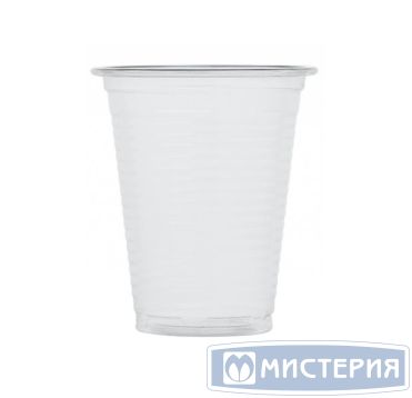 Стакан одноразовый 100 мл для холодных напитков, d 60мм, h 70мм, прозрачный, ПЭТ