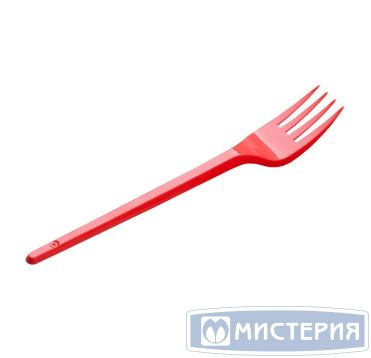 Вилка одноразовая 165 мм, красн., ПС, 12 шт/упак "МИСТЕРИЯ" 1 080 шт/кор РОССИЯ