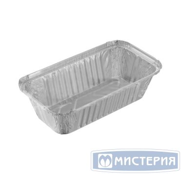 Форма алюминиевая 1-секц. 685 мл 206х113х48 мм, без крышки, алюм., 100 шт/упак 1 200 шт/кор РОССИЯ R13L