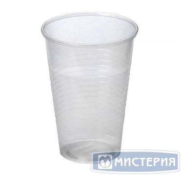 Одноразовый стакан для холодного и горячего, 0.2л, полупрозрачный, супер эконом, ПП