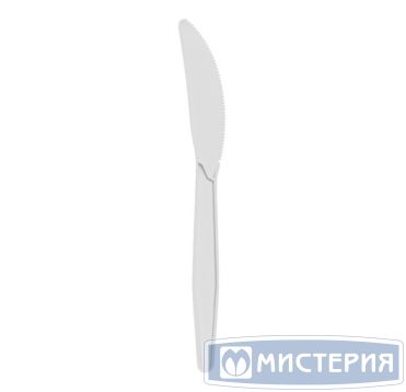Нож одноразовый 163 мм, бел., кукурузный крахмал, 6 шт/упак "GREEN MYSTERY" 480 шт/кор РОССИЯ 4038Б