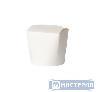 Коробка для лапши 500 мл, d103хh95 мм, бел., карт., 180 шт/кор 180 шт/упак РОССИЯ