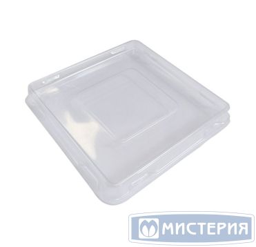 Крышка к контейнеру 178х178х13,5 мм, прозр., ПЭТ, 50 шт/упак "OSQ" LidSmartPack 900 250 шт/кор РОССИЯ Lid SmartPack 900 плоская